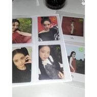 BLACKPINK JISOO album and photocard