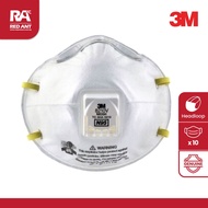 (10 PCS) 3M N95 8210V PARTICULATE RESPIRATOR WITH VALVE
