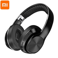 Xiaomi HIFI Stereo Bluetooth Earphones Foldable Wireless Gaming Music Headset Support TF CardFM Radio with Mic for Mobile
