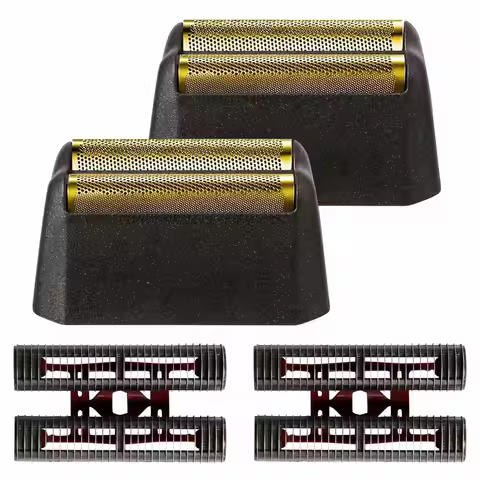 Professional Finale Replacement Foil & Cutter Blade Bar Assembly Fit For Wahl Shaver Foil 7031-100，7