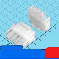 [5 Pieces]- 6.3mm Male Wire Connector 4 Pins 1 Row General Warehouse Components 86 IC2 Components