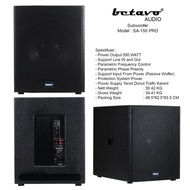 Code Speaker Subwoofer Aktif Betavo Sa-150 Pro Sa 150 Pro 15 Inch