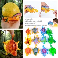 Tpr Soft Rubber Inflatable Dinosaur Blows Air To Enlarge, (desktop Relieve Tool Set) Toy I7i8