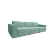 Elegant Grint 3 Seater Sectional Sofa Fabric Contemporary Stylish Living Room