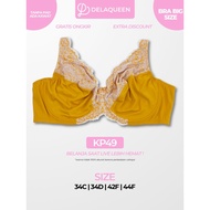 Delaqueen | Bra BIG Size Bra Jumbo Bh BIG Size 34C 34D 42F 44F KP49