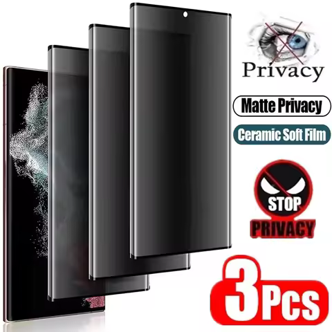 Anti Glare Spy Peep Privacy Tempered Glass Screen Protector For Vivo IQOO 12 11 10 X100 Pro X70 X80 