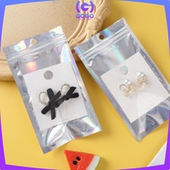 EC Retail GOGO-C1104 Plastic Clip Hologram 7X10CM Flat Packaging Food Wrap Plastic Spices Ziplock/ H