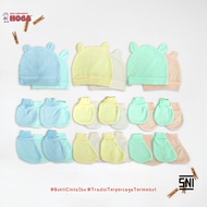 SAVING PACKAGE Bundle 3 | BABY GLOVES - PLAIN PASTEL SERIES [NEWBORN SET]