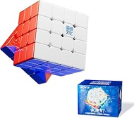 Moyu Aosu V7 4x4 Magnetic Stickerless UV Coated Speed Cube, 4 by 4 Flagship Edition Cube, 160 Magnet