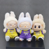 （only Cloth）Labubu 17CM V1&V2&V3  Charm with Basketball Outfit Cloth Set