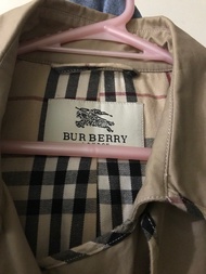 Burberry女版經典雙排釦風衣(原購於a room model
