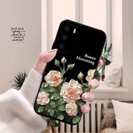 DMY flower case huawei P60 P30 lite nova 4e P50 pro P40 P20 mate 30 20 pro 20X 40 50 Pro 10 soft silicone cover shockproof