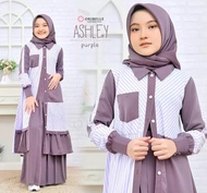 ASHLEY KIDS R&amp;R FASHION / Setelan Anak Perempuan / Setelan Anak Tanggung 12 Tahun / Tunik Anak Perempuan / Baju Muslim Anak Perempuan / Setelan Rok Dan Atasan Wanita / Muslim Anak Perempuan / Muslim Model Terbaru 2022 / Baju Gamiis Kekinian