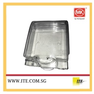 MK -FULL TIME WEATHERPROOF SOCKET COVER (TRANSPARENT) IP55