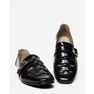 Buccheri Sophia Flats Women Black Patent