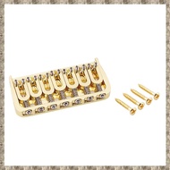 7 String Guitar Saddle Bridge Fixed Bridge for Electric Guitar/Strings Through Body Guitar Replaceme