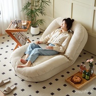 HY-# Nordic Tatami Bedroom Lazy Sofa Bed Small Apartment Single Living Room Foldable Washable Balcony Leisure Sofa DYWI