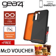 Gear4 Denali for Samsung Galaxy S21 - D3O Material Technology - Black (Barcode : 840056108523 )