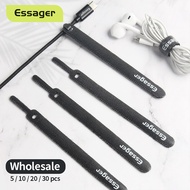 Essager Nylon Cable Organizer Earphone Charger Cord Protector Mouse Wire Winder Protection USB Cable