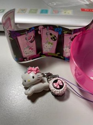 絕版扭蛋。Hello Kitty  Charmmy Kitty 粉色蝴蝶結