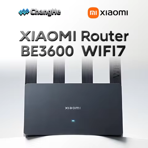 Xiaomi router BE3600 (black) Wi-Fi 7 3600M MLO OFDMA 4K QAM Dual band 5G IPTV mesh IoT Game children