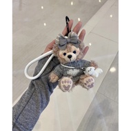 TramynguyenDaily Duffy Bear Keychain [Heart Sweater Ver]