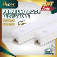 3 Years Warranty 🔥BUNDLE 2PCS/4PCS🔥 PREMIUM LED T5 Tube with Connector Super Bright T5 Long Tube Cei