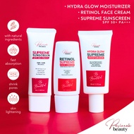 Pasionate Beauty - Retinol Supreme Face Cream, Supreme Sunscreen, Hydra Glow Moisturizer (TRIO K)
