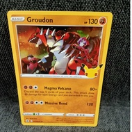 Pokemon Card TCG Groudon 25Th Anniversary Celebrations - Holo