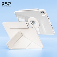 RBP Y-พับ 2-in-1 ที่ถอดออกได้ 720 ขาตั้งหมุนได้เคสiPadสำหรับiPad Air 6 M2 2024 Air 5 Air 4 10.9 นิ้ว