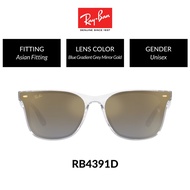 Ray-Ban RB4391D 66731G Unisex Asian Design Sunglasses Size 65mm