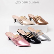 Heells Sandals Wanita Chunky HeelTALI 5cm Shoes Comfortable WeddingWanita