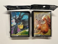Ptcg 中古日版 皮卡丘&捷克羅姆 萊希拉姆＆噴火龍 tag team 卡套