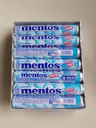 Permen MENTOS Roll 29GR isi 14Roll I Pak Permen Mentos Roll Halal