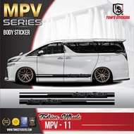 👍👍 MPV DIY CAR BODY STICKERS SET MPV - 11