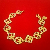 Gold Korea 24K Gold Plated Bracelet