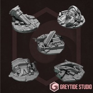 Love Play Creative Studio-Gray Trendy Blood Angel Modification 049-32mm Spray Bag Use Terrain~Modifi