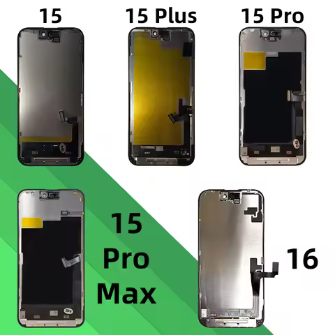 OLED 16 For iPhone X XR XS MAX 11 12 Pro Display 15 Pro Max Screen Touch For iP 13 Pro 14 Plus 13 MI