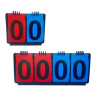[whfashionkk] Multi-sport Scoreboard, Flip Number Scoreboard, Durable Table Scoreboard for Volleybal