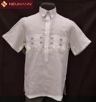 GUSOT MAYAMAN POLO BARONG (Mandala) White