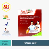 Fatigon Spirit 1 strip isi 6 tablet Obat Patigon Spirit Obat Fatigon Spirit Memelihara stamina tenaga dan kesegaran Fatigon merah