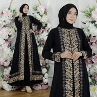 Gamis Abaya Turki Hitam model1