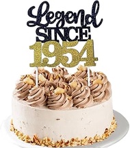 LIANRISES Legend SINCE 1954 Cake Decoration 70th Birthday Man Cake Topper 70th Birthday Cake Decorat