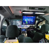 Leon Toyota Vellfire Alphard anh20 home theater system 17.3" full hd android wifi usb youtube Netfli