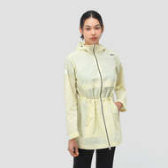 HELLY HANSEN FREYJA 中長款防風防曬連帽外套 黃/女