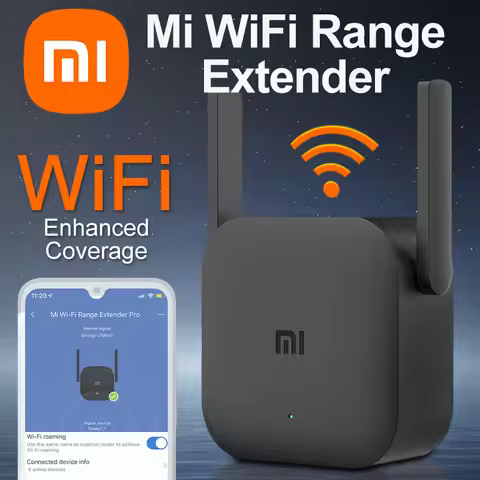 Xiaomi Mi WiFi Pro 300M 2.4G Network Expander Repeater Amplifier Router Power Extender Roteador 2 An