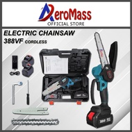AEROMASS Electric Chainsaw 388VF Cordless Chainsaw Electric Saw Cut-off Machine