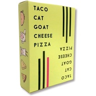 Pizza Taco Cat Goat Cheese Pizza Taco Cat Goat Cheese Pizza Card 9 x 6 Left Right 64 Pieces