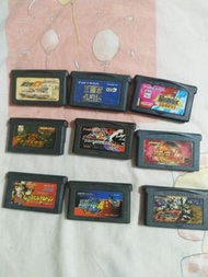 Gameboy Advance GBA 頭文字D JPN $120 /三國志 孔明傳 孔明伝 JPN $120 已售） /  星之卡比 鏡之大迷宮 JPN (已售) / Goemon New Age 