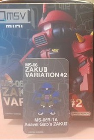 [換 or放] QMSV mini (RX-78-2 ,MS-06R-1A, MSN-04 ,MSN-00100)